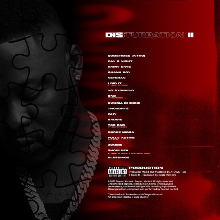 Medikal – Disturbation 2 (Full Album)
